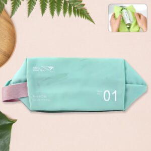 Waterproof Travel Toiletry Wash Bag / Pouch with Zipper Side Handle - (1 Pc)